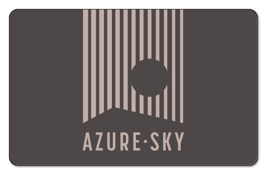 Azure Sky logo over grey background